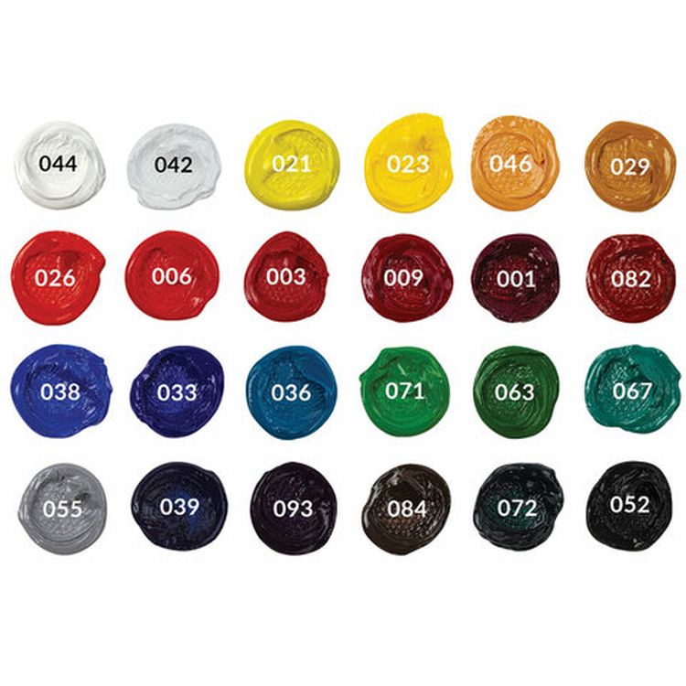 Краски масляные художественные BRAUBERG ART PREMIERE, 24 цв. по 12 мл, проф. серия, в тубах — картинка 4