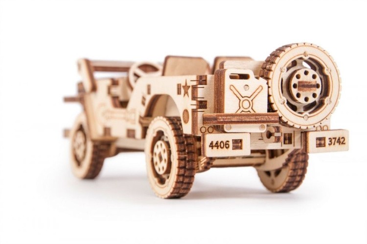 Конструктор из дерева «Джип», Wood Trick — картинка 5