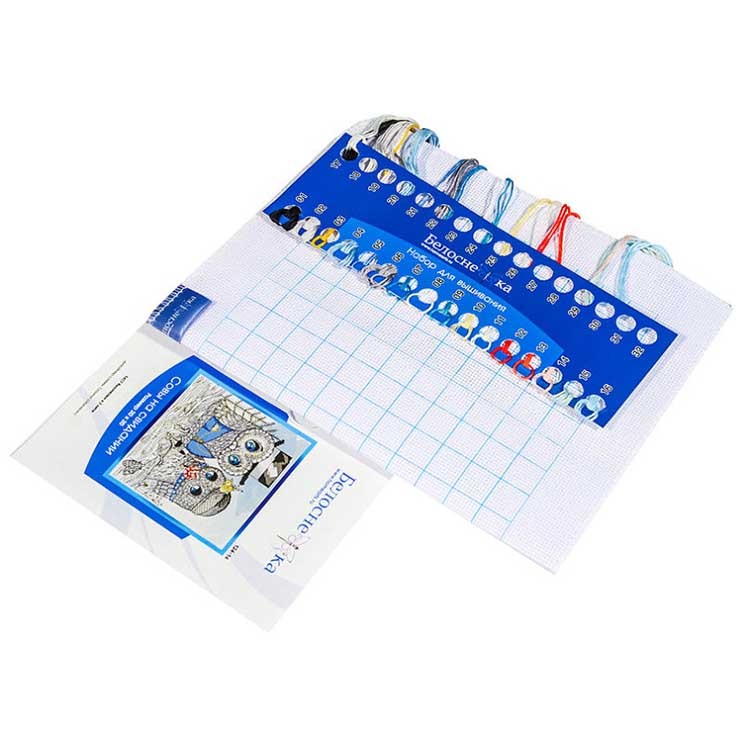 Набор для вышивания «Совы на свидании» — картинка 2