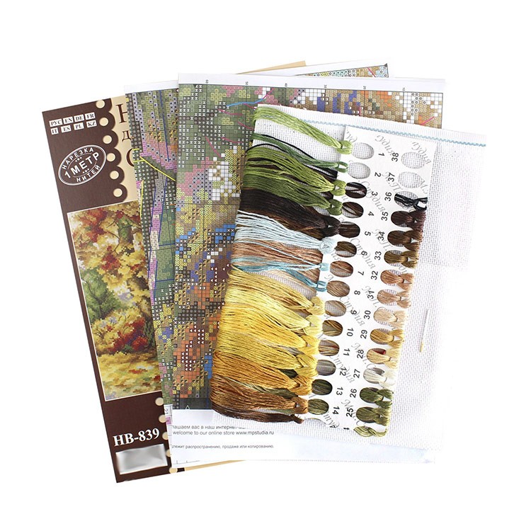 Набор для вышивания «Домик на пригорке» — картинка 2