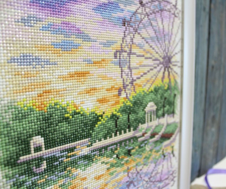 Алмазная вышивка «Летняя идиллия» — картинка 2