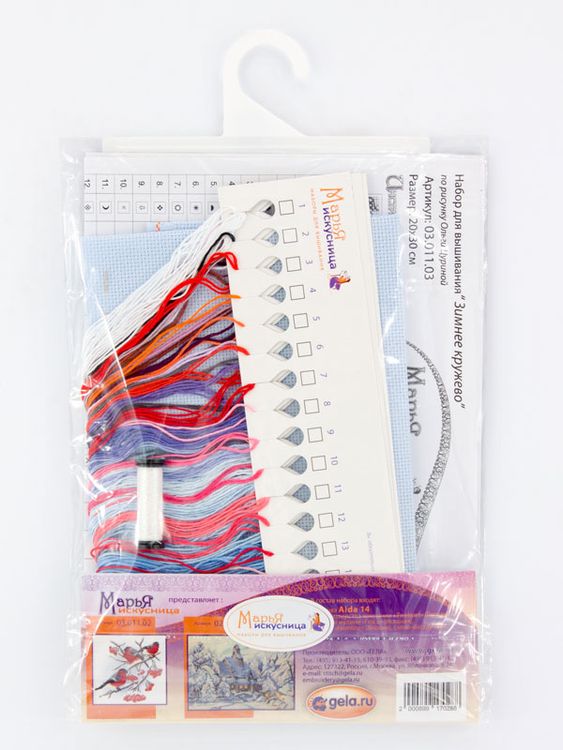 Набор для вышивания «Зимнее кружево» — картинка 3