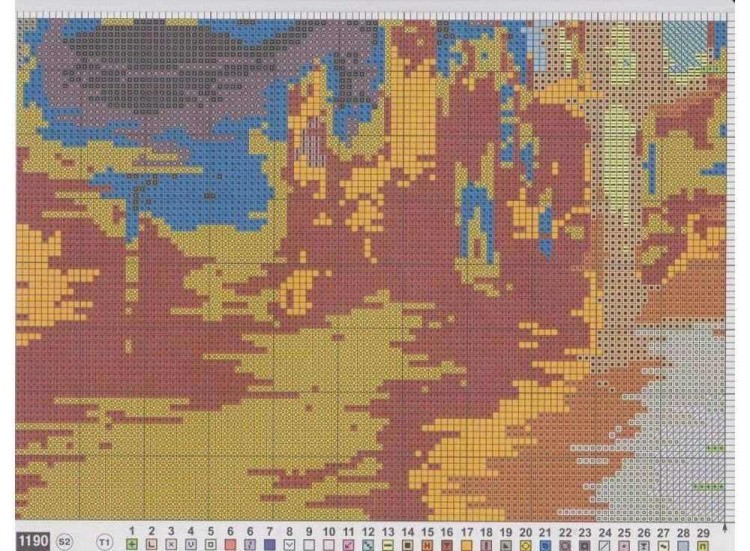 Набор для вышивания «Амстердам. Канал Аудезейтс Форбургвал» — картинка 8