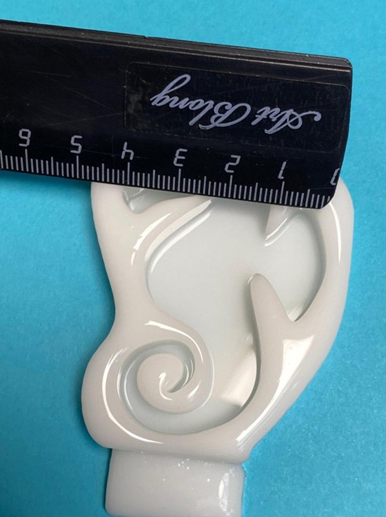 Молд №476 Брошь Морской Конек (6,3 см), Art Blong — картинка 4