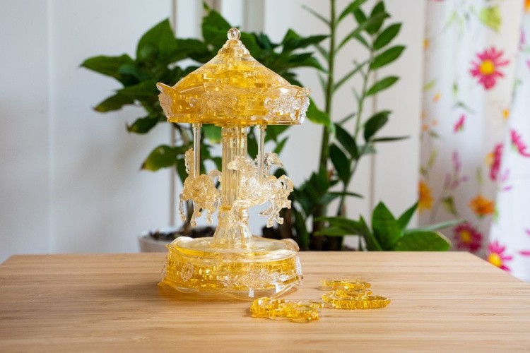 3D Головоломка «Золотая карусель», Crystal Puzzl — картинка 5