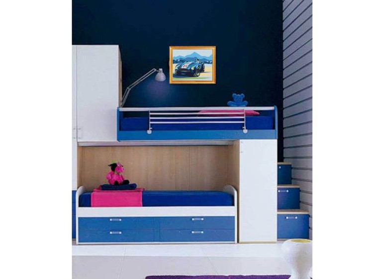 Картина по номерам «Ретро-автомобиль Cobra» — картинка 3