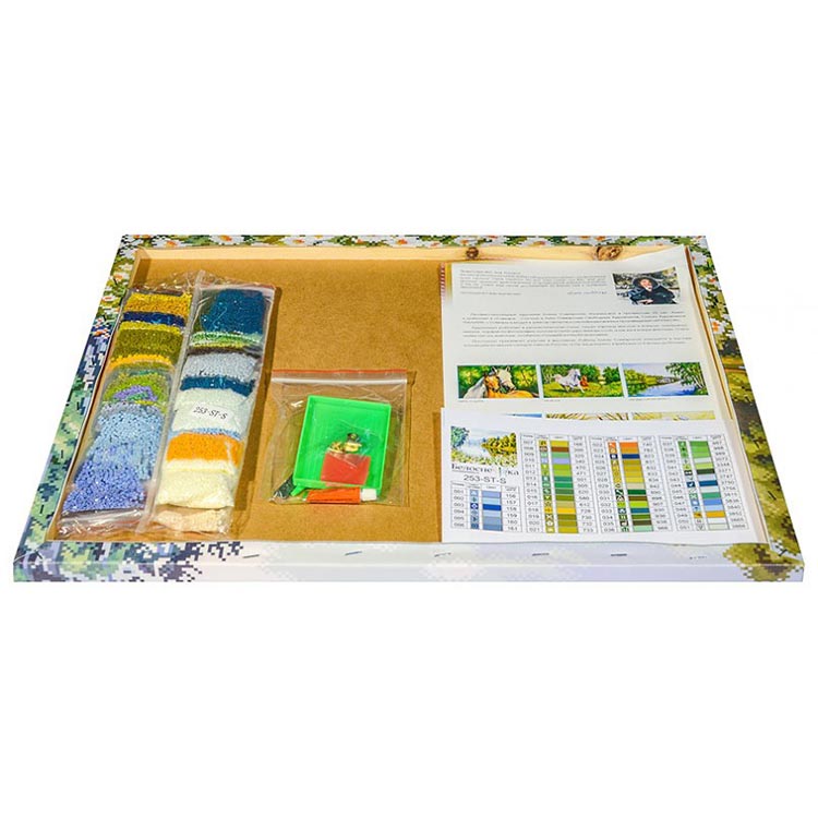 Алмазная вышивка «В ромашковом краю» — картинка 3