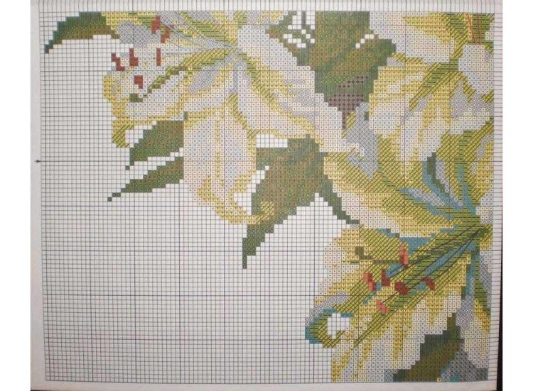 Набор для вышивания «Белые лилии» — картинка 4