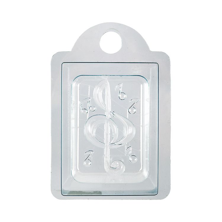Пластиковая форма для мыла №01 «Скрипичный ключ»
