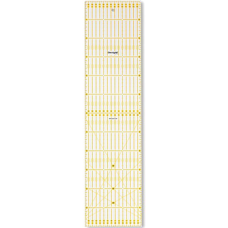 Универсальная линейка «Omnigrid», пластик, 15x60 см, PRYM — картинка 2