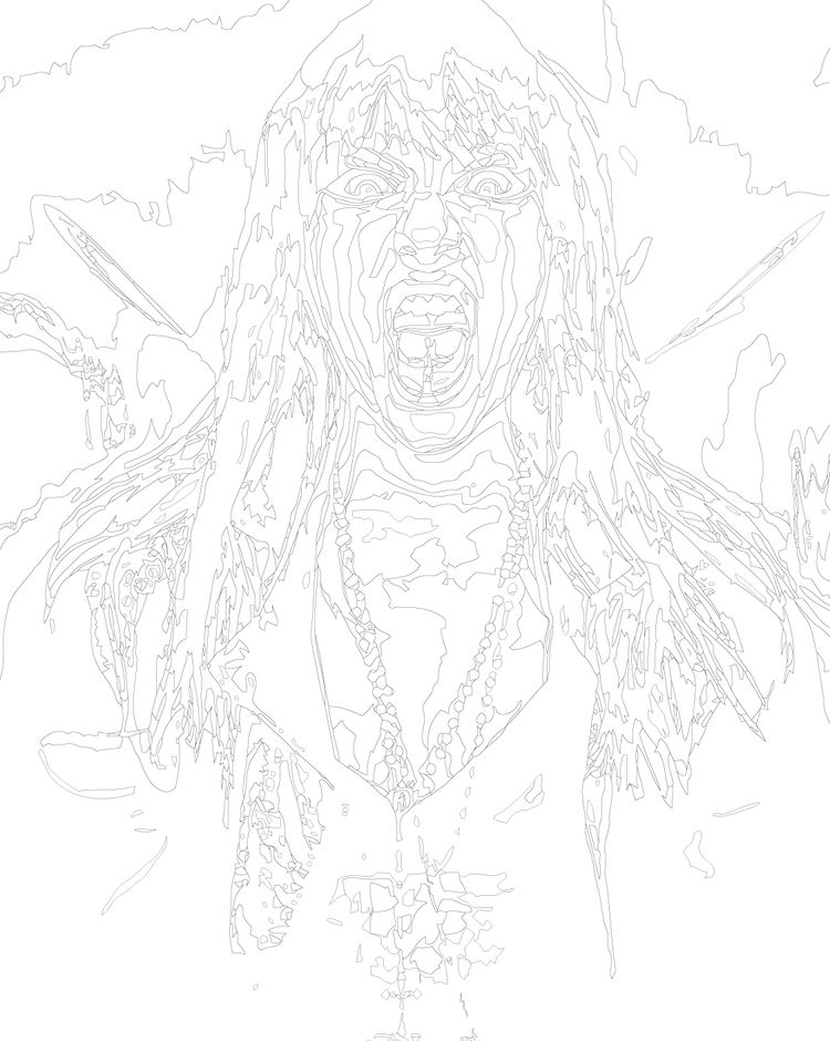 Картина по номерам «Группа Maneskin Манескин: Виктория Де Анджелис» — картинка 3