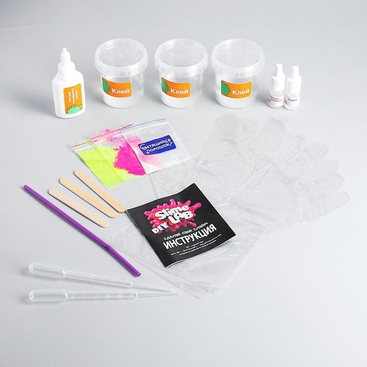 Набор для опытов и экспериментов Слайм лаб «Гэлэкси. Озон Фреш» — картинка 2