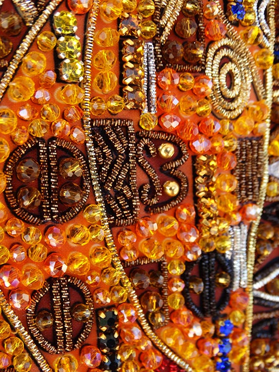 Набор для вышивания хрустальными камнями «Адель Блох-Бауэр» Густава Климта — картинка 5