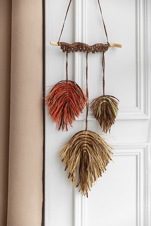 Лыко чесаное цветное, цвет: зеленый 30 г, Blumentag — картинка 4