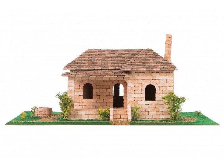 Конструктор из кирпичиков «Испанский домик (со светом)» — картинка 3