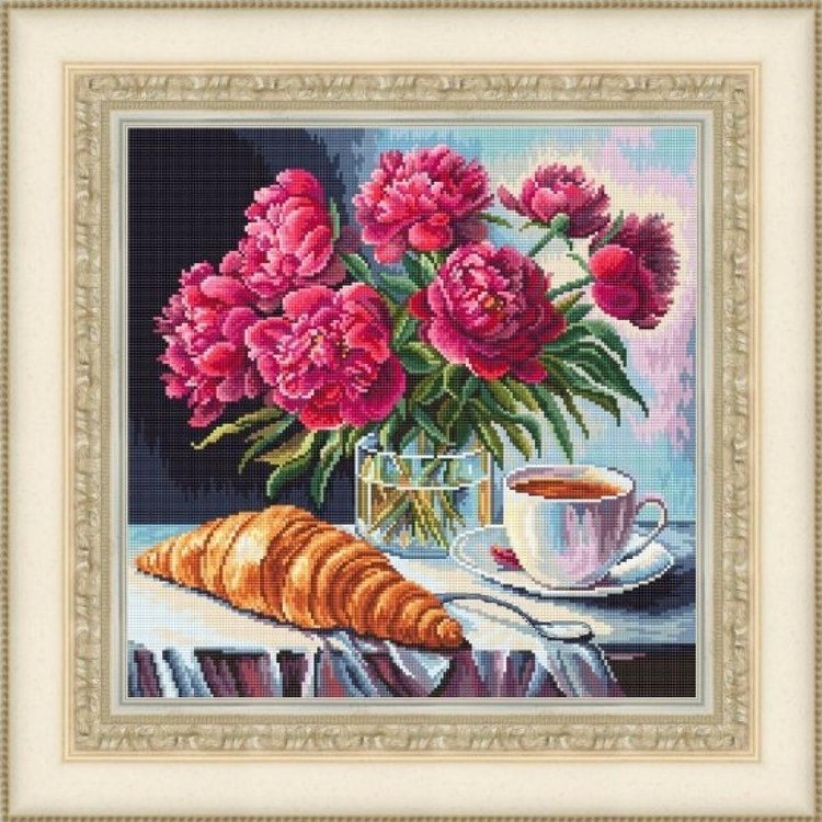 Набор для вышивания «Когда цветут пионы» — картинка 2