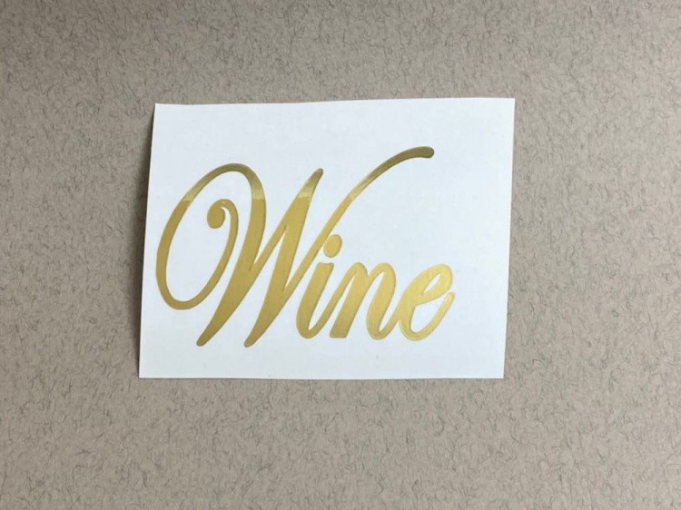 №8 Наклейка (золото) Sticker, Art Blong — картинка 2