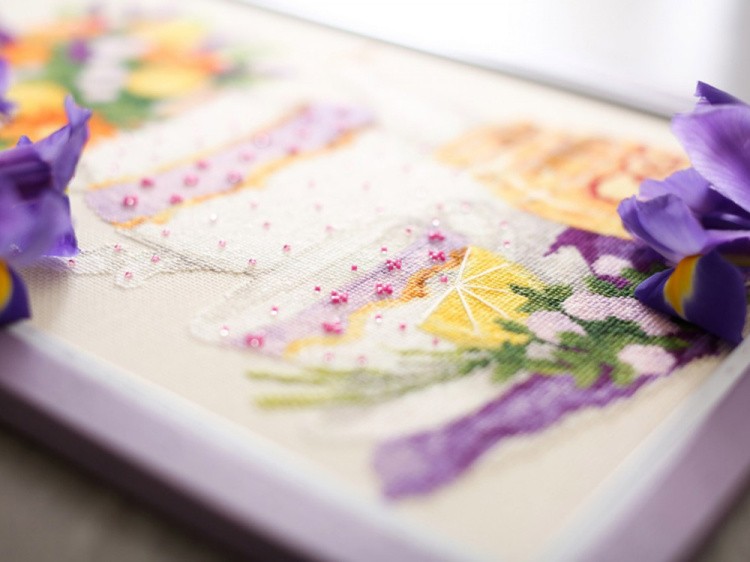 Набор для вышивания «Лаванда и мёд» — картинка 6