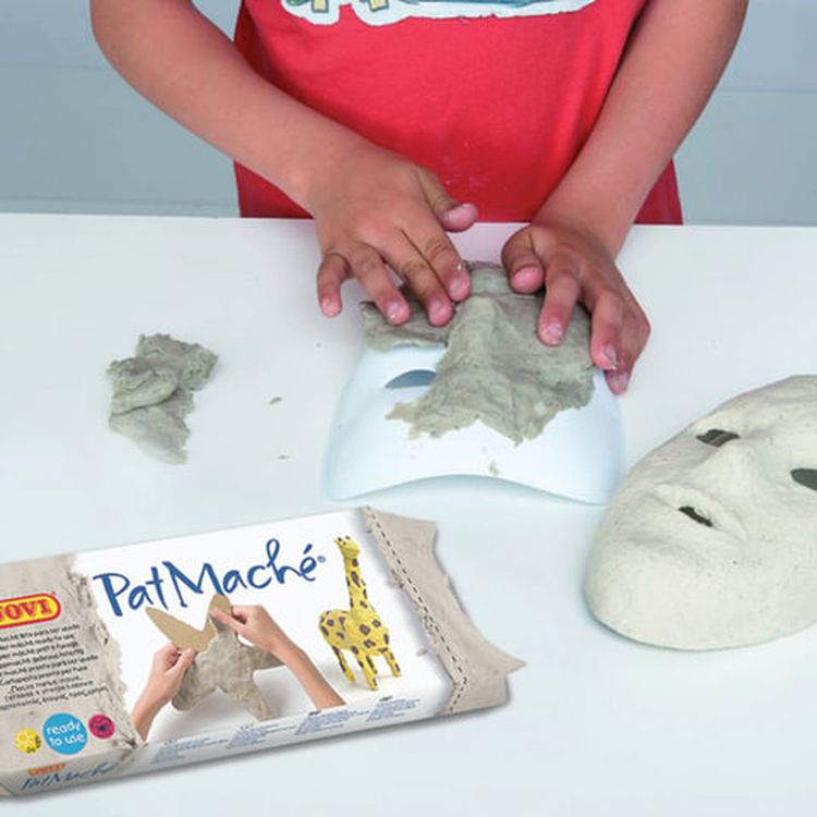 Паста папье-маше «Patmache» JOVI, 680 г, серый — картинка 4