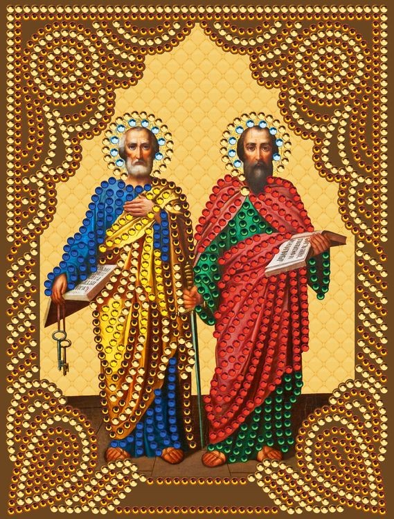 Алмазная вышивка «Святые Апостолы Петр и Павел»