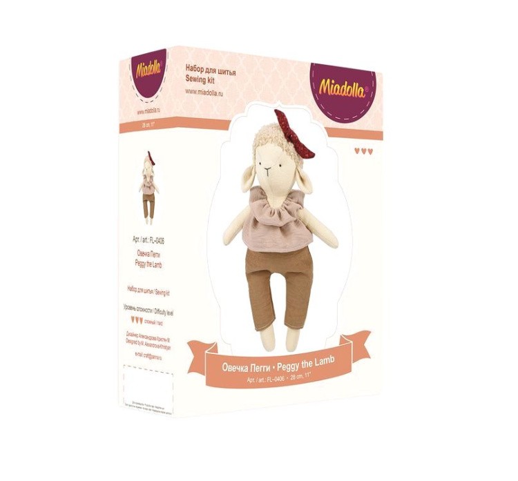 Набор для шитья «Овечка Пегги» — картинка 4