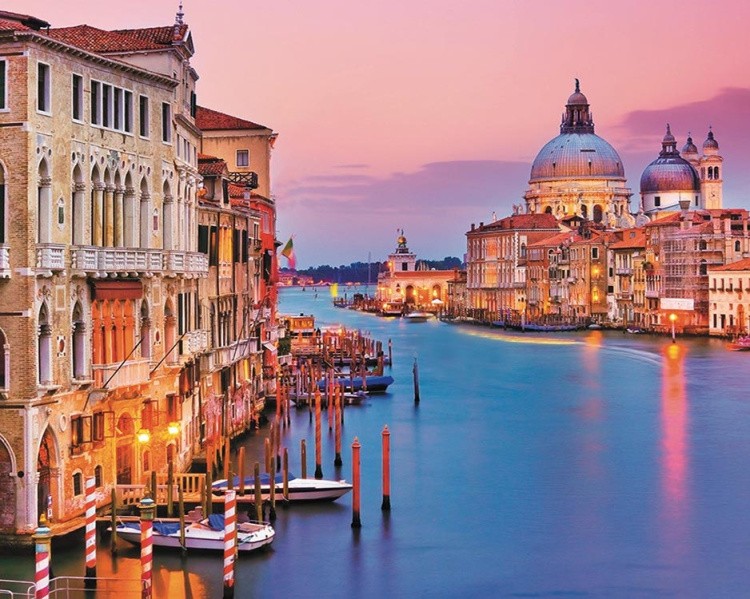 Картина по номерам «Вид с моста Венеции»