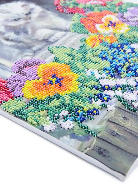 Набор вышивки бисером «Первая прогулка» — картинка 5