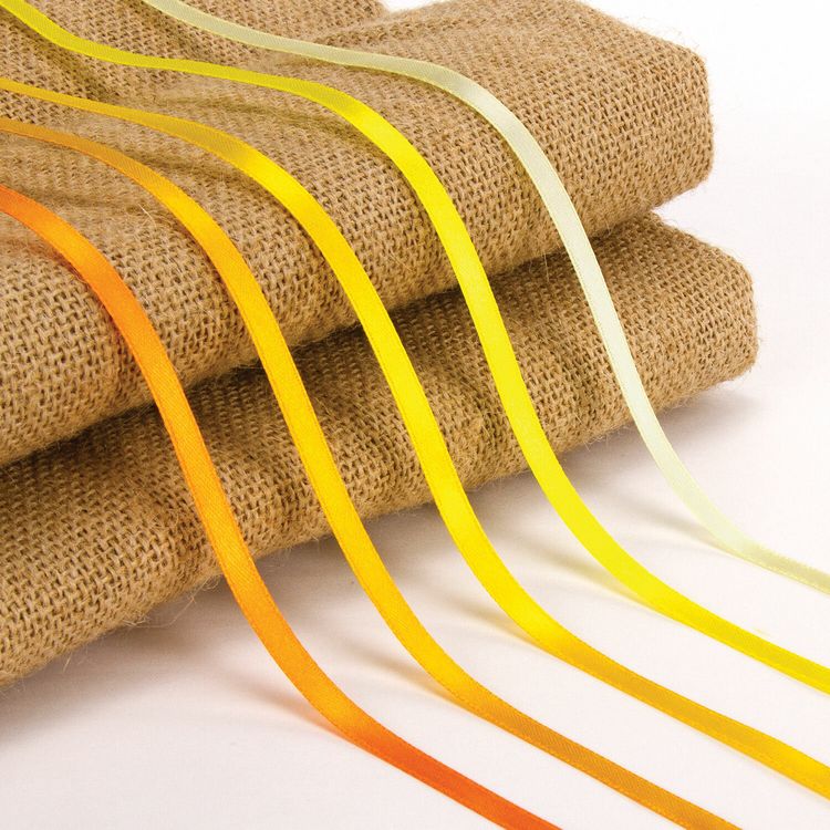 Лента атласная, ширина 6 мм, желтый спектр, набор 5 цветов по 23 м, Brauberg — картинка 3