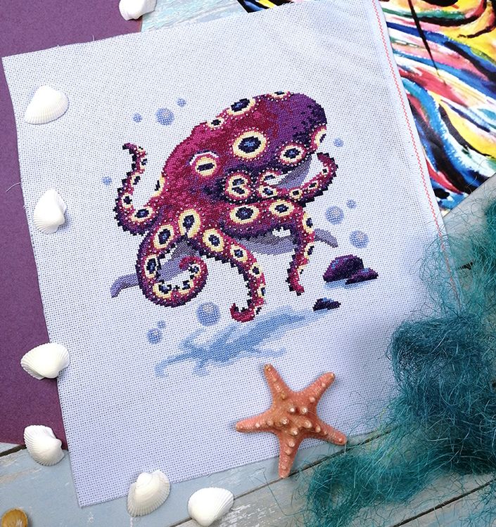Набор для вышивания «Осьминог» — картинка 2