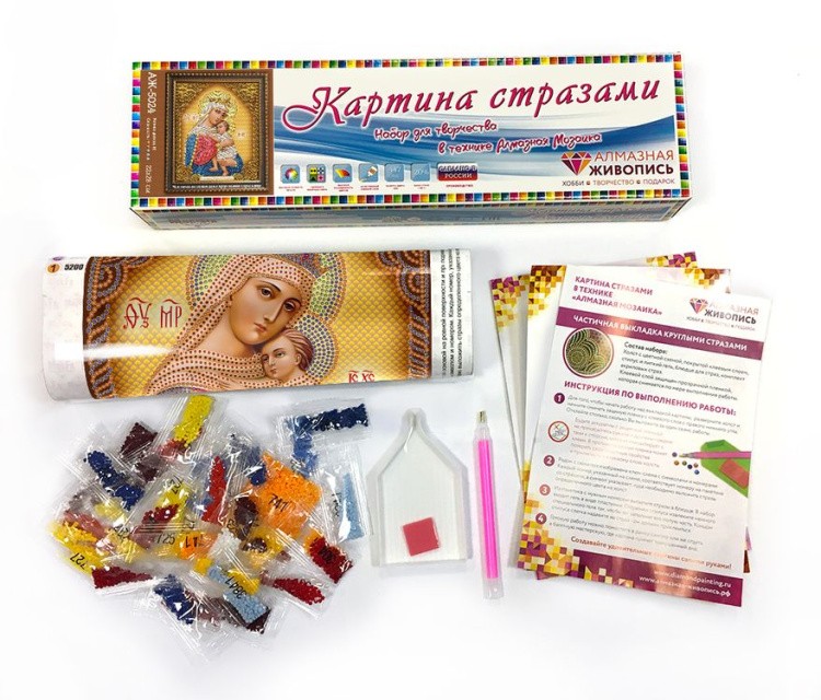 Алмазная вышивка «Икона Отчаянных Единая Надежда» — картинка 2