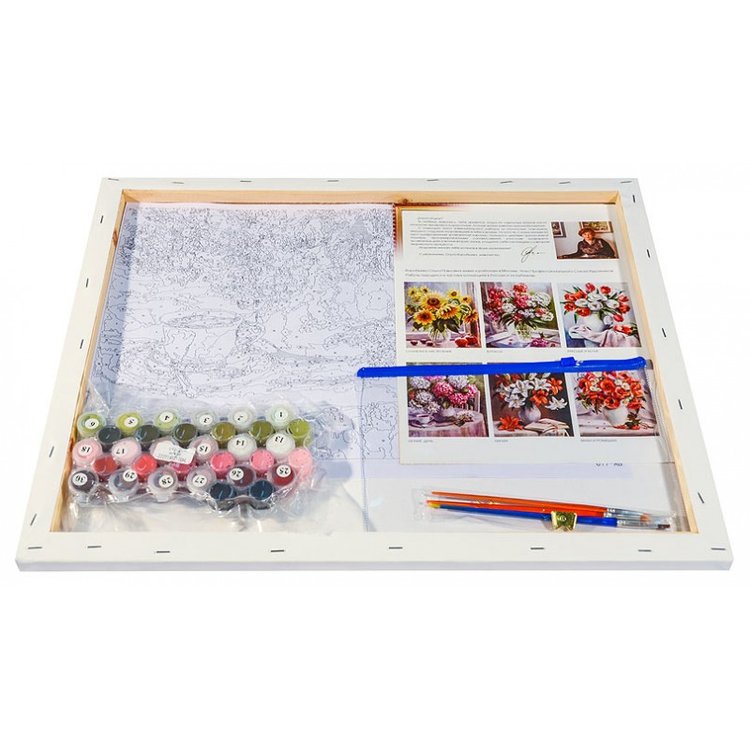 Картина по номерам «Летний день» — картинка 3