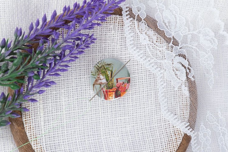 Игольница-магнит «Комнатная композиция» — картинка 3