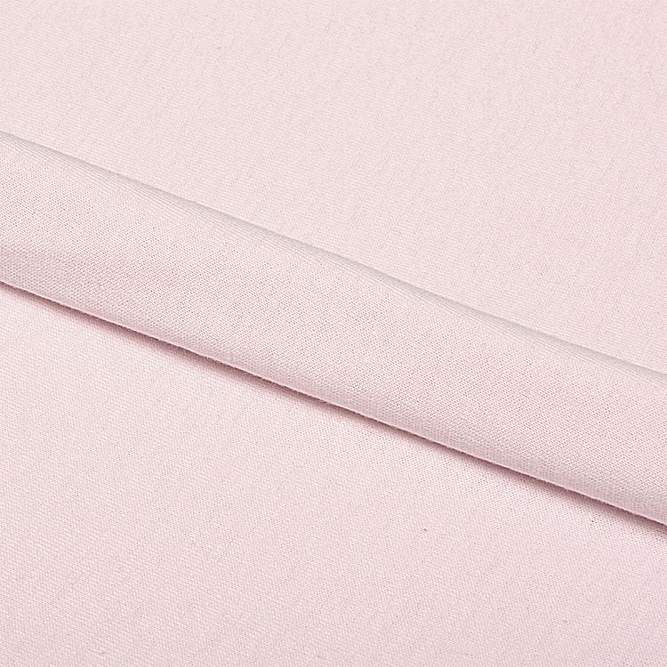 Ткань трикотаж Кулирка хлопок, 6 м, ширина 100+100 см, 145 г/м2, цвет: розовое безе, TBY — картинка 4
