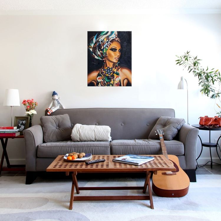 Картина по номерам «Африканская мода» — картинка 4