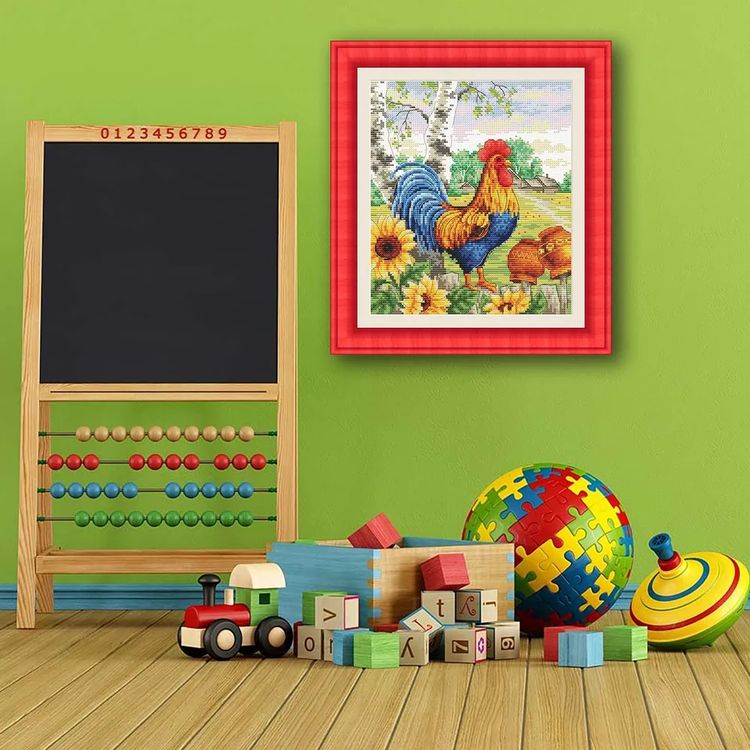 Набор для вышивания «Утро в деревне» — картинка 7