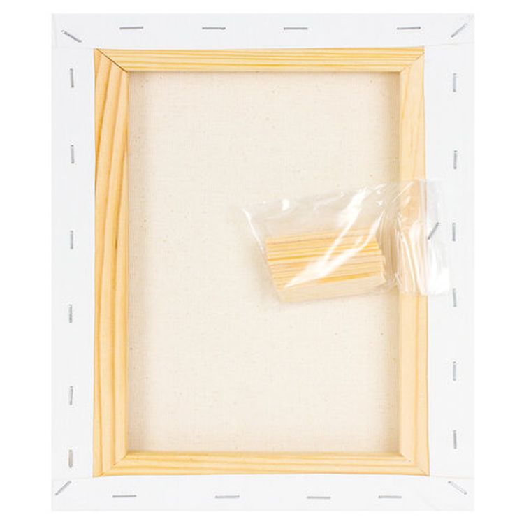 Холст на подрамнике BRAUBERG ART DEBUT, 25х30 см, 280 г/м2, грунт, 100% хлопок, мелкое зерно — картинка 4