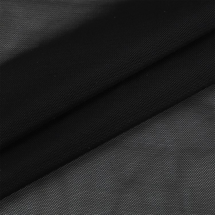 Сетка эластичная утягивающая, 1 м х 160 см, 140 г/м², цвет: черный, KRUZHEVO — картинка 2