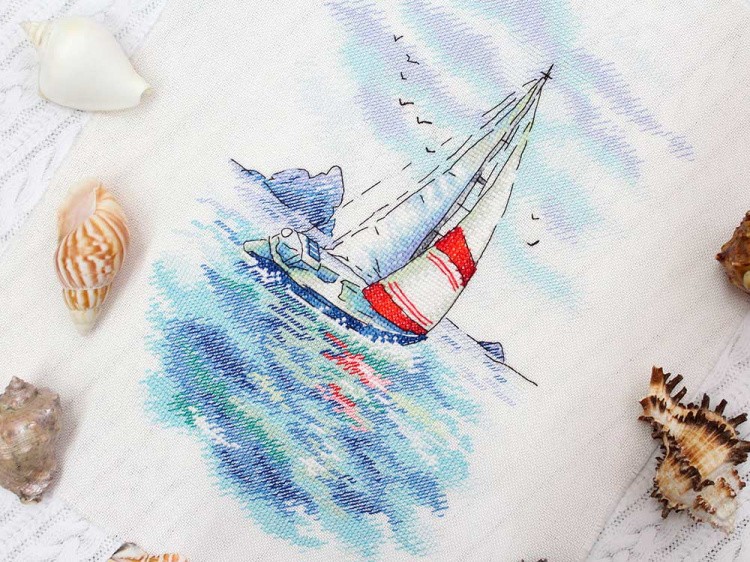 Набор для вышивания «Морская регата» — картинка 2