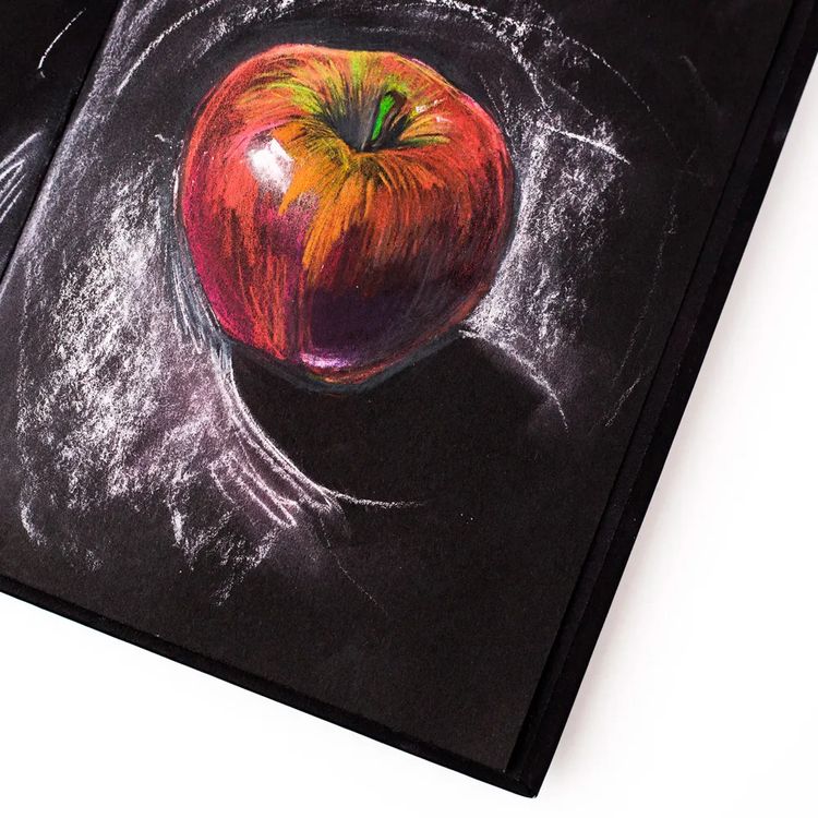 Бумага черная для сухих техник «GrafArt black», 150 г/м2, А3, 100 л., Малевичъ — картинка 2