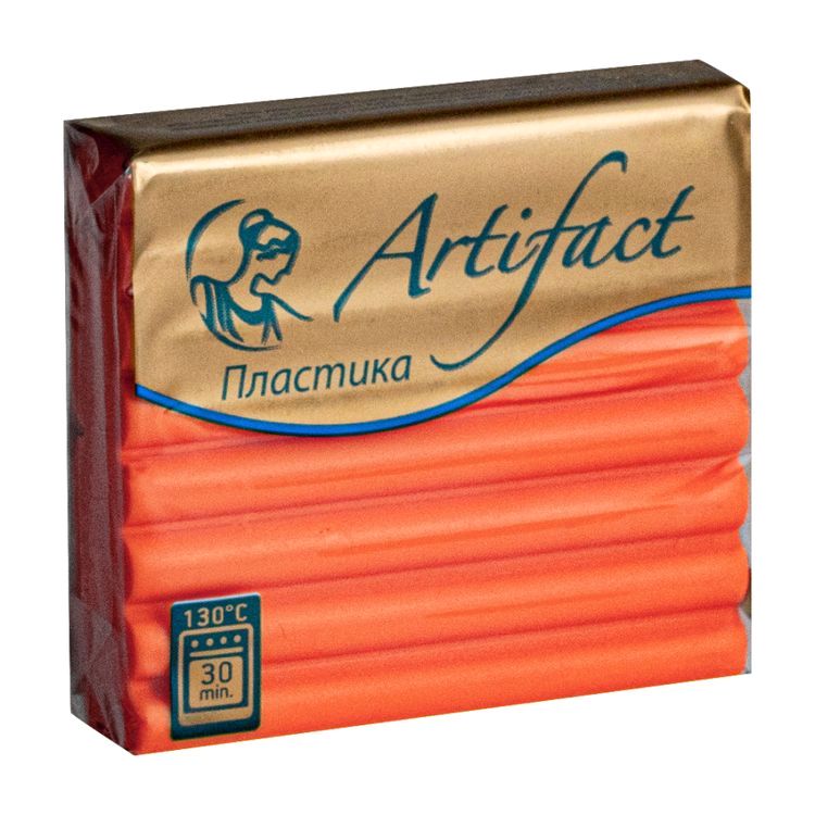 Полимерная глина, брус 56 г, цвет: летняя заря, Artifact