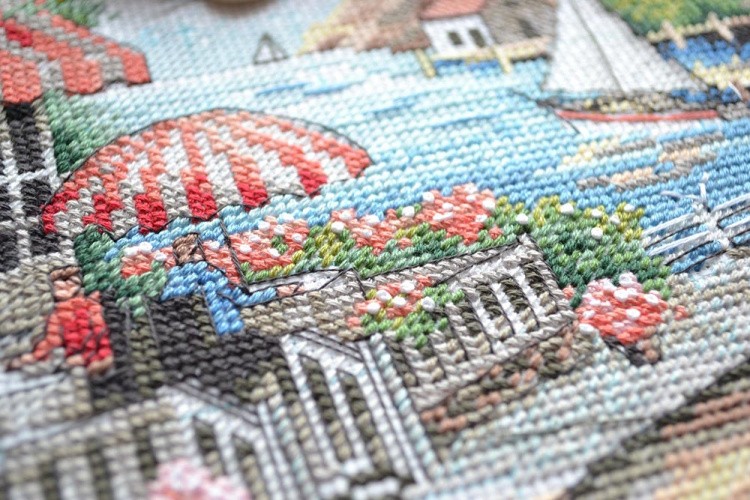 Набор для вышивания «Приморское кафе» — картинка 3