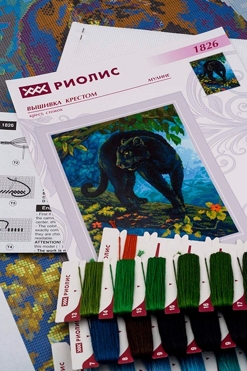 Набор для вышивания «Багира» — картинка 2