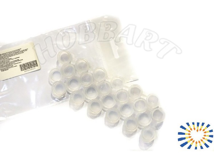 Баночки для красок (2 секции, 12 шт.) — картинка 2