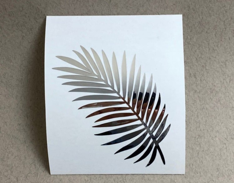 №205 Наклейка (серебро) Sticker, Art Blong — картинка 2