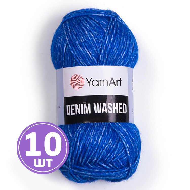 Пряжа YarnArt Denim Washed2 (Деним вошд 2) (910), меланж мадонна, 10 шт. по 50 г