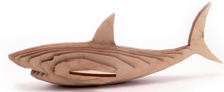 Конструктор из дерева «Акула», UNIWOOD — картинка 2