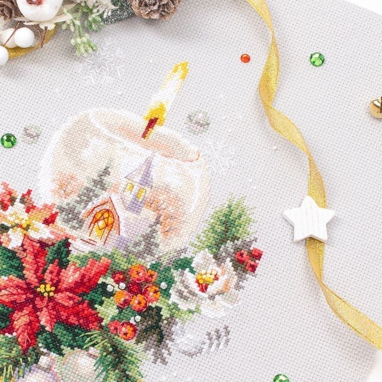 Набор для вышивания «Рождественская свеча» — картинка 2