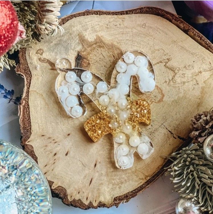 Елочная игрушка Леденцы - Силиконовый молд, ResinArt — картинка 4