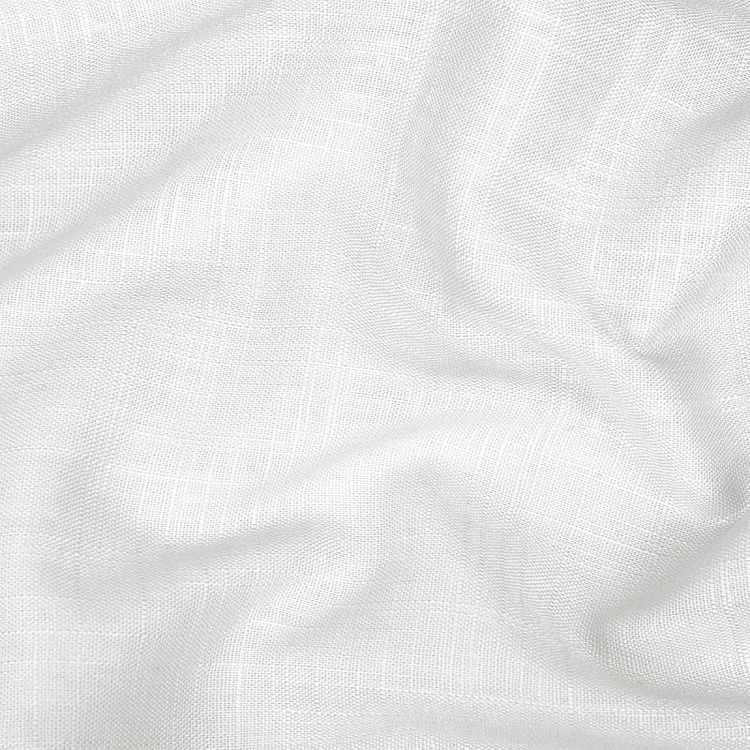 Ткань льняная, 10 м, ширина 140 см, 190 г/м², цвет: 21 белый, TBY — картинка 2