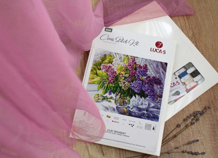 Набор для вышивания «Букет сирени» — картинка 7